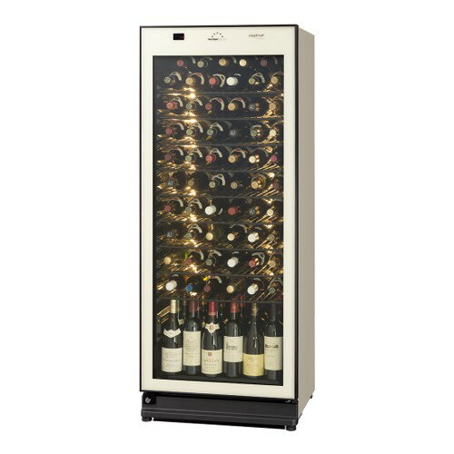 【標準設置料金込】フォルスター forster ST-RV273G-A(アーモンドホワイト) ロングフレッシュ 日本製ワインセラー 77本収納 右開き STRV273GA