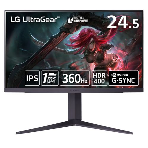 LGエレクトロニクス LG 25GR75FG-B LG UltraGear 24.5型 フルHDゲーミングディスプレイ 360Hz 25GR75FGB