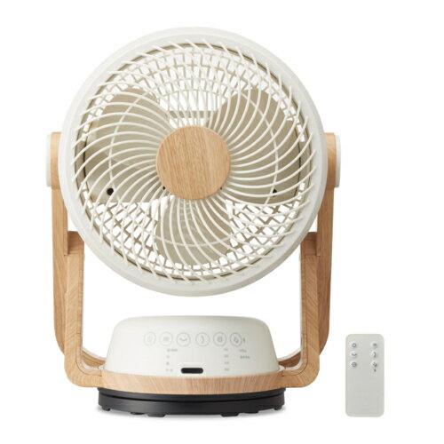 ドウシシャ(Doshisha) FCY-193DNWD(ナチュラルウッド) 19cm DCサーキュレーター 木目調 分解お手入れ楽々のサムネイル