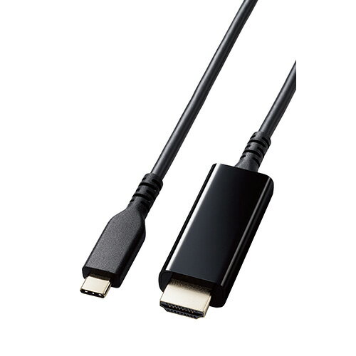 GR(ELECOM) MPA-CHDMIS20BK(ubN) USB Type-C to HDMI ϊ P[u 2m 4K 60Hz