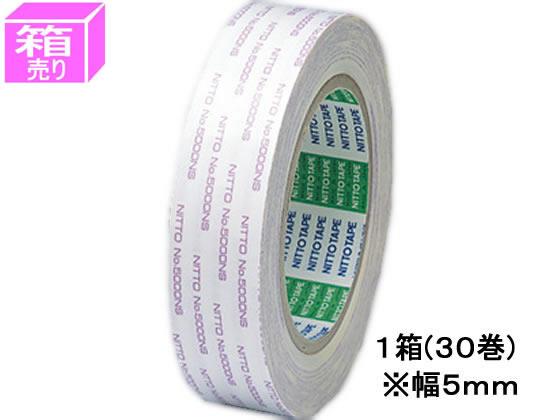 ニトムズ 再剥離一般両面テープ 幅5mm×20m 30巻[代引不可]