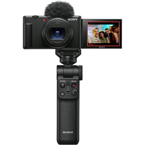 【長期保証付】SONY(ソニー) VLOGCAM ZV-1 II ZV-1M2G(B) シューティンググリップキット(ブラック) 1.0型 大型センサーデジタルカメラ ZV1M2GB