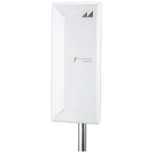 日本アンテナ UDF90W ホワイト 屋外用薄型UHFアンテナ 強・中電界向け 水平偏波専...
