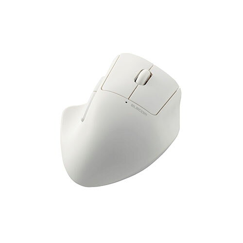 エレコム(ELECOM) M-SH30BBSKWH(ホワイト) Bluetooth5.0抗菌静音マウス SHELLPHA チルト機能付き5ボタン