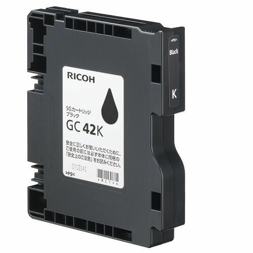 Ink Cartridges - リコー(RICOH) GC42K 純正 RICOH SGカートリッジ ブラック Mサイズ