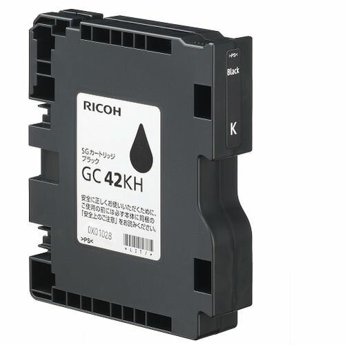 【対象ショップ限定 先着フラッシュクーポン】リコー RICOH GC42KH 純正 RICOH SGカートリッジ ブラック Lサイズ 515930