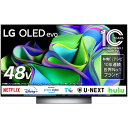 yݒu{TCN{ۏ؁zLGGNgjNX(LG) OLED48C3PJA 4KL@ELer 4K`[i[ 48V^