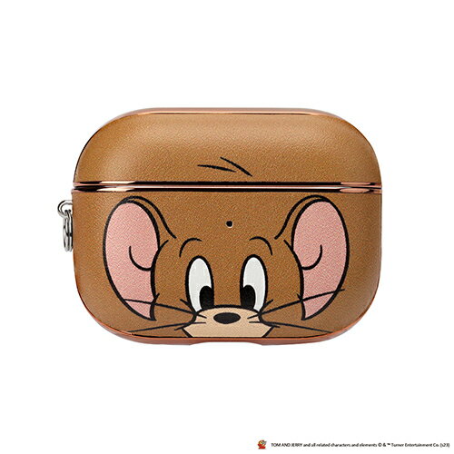 PGA PG-WAPP2LP02JER ジェリー AirPods Pro 第2/1世代 用 PUレザーケース PGWAPP2LP02JE