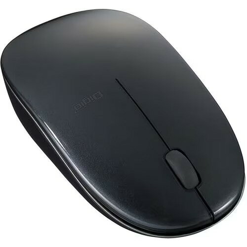 ナカバヤシ MUS-RKT153NBK ブラック FLATTY 無線 BlueLED光学式マウス 3ボタン MUSRKT153NBK