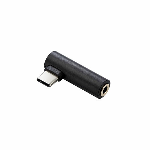 エレコム ELECOM MPA-C35DDBK ブラック DAC付き USB Type-C TM to 3.5mm音声変換アダプター MPAC35DDBK