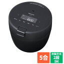 パナソニック Panasonic SR-CR10A-K(ブラック) 圧力IHジャー炊飯器 5合 SRCR10AK