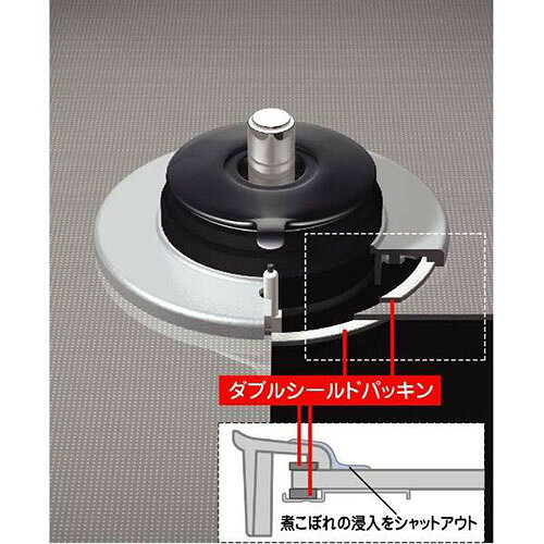 リンナイ RINNAI RTE65VACPA-GR 都市ガス 12A・13A ラクシエ ガステーブル 右強火...