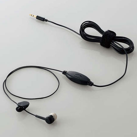 エレコム ELECOM EHP-TV11CM3BK(ブラック) TV用ヘッドホン スタンダード カナルタイプ EHPTV11CM3BK