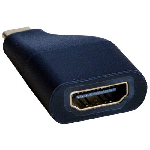ミヨシ USA-CHD2/BK(ブラック) 4K対応 USB Type-C-HDMI変換アダプタ USACHD2BK