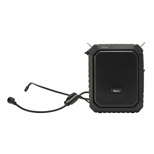 ミヨシ APK-02-BK ポータブル拡声器 防滴タイプ20W APK02BK 2