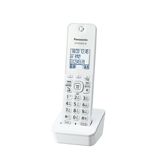 ���оݥ���å׸��� ����ե�å��奯���ݥ�ۥѥʥ��˥å� Panasonic KX-FKD405-W �ۥ磻�� ���߻ҵ� KXFKD405W