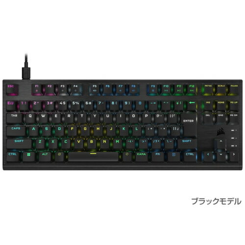コルセア(Corsair) CH-911D01A-JP1(ブラック) K60 PRO TKL OPX ゲーミングキーボード 日本語配列 91キー