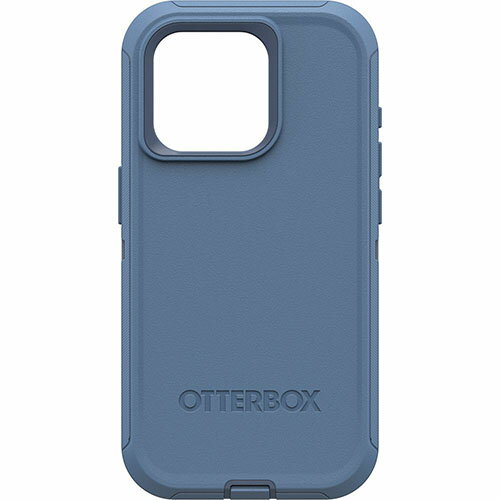 OtterBox iPhone 15 Pro Defender Baby Blue Jeans - blue