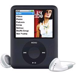 　【送料無料】Apple(アップル) iPod　nano(ブラック)(8GB)　MB261J/A MB261JA