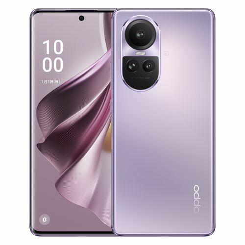 OPPO オッポ Oppo Reno10 Pro 5G 6.7型 8GB/256GB グロッシーパープル SIMフリー CPH2541 PL CPH2541PL