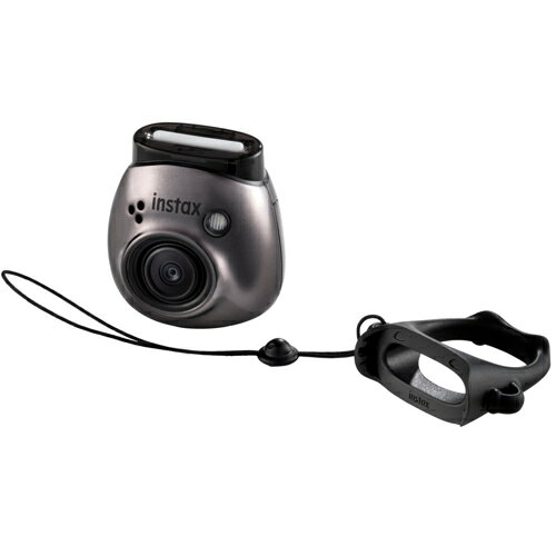 イーベストPC・家電館の【長期保証付】富士フイルム FUJIFILM チェキ instax Pal Gem Black ジェムブラック 手のひらサイズカメラ INSATAXPALBK｜アングル3