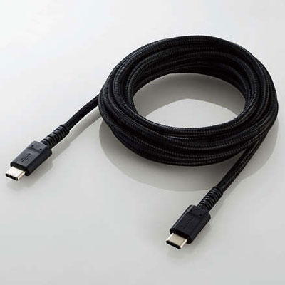 エレコム ELECOM MPA-CCS20PNBK(ブラック) USB2.0ケーブル C-C PD対応 高耐久 2m MPACCS20PNBK