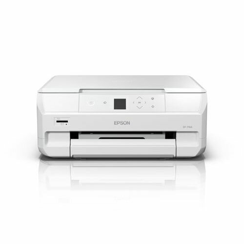 エプソン EPSON Colorio(カラリオ) EP-716A ホワイト インクジェット複合機 A4/USB/WiFi EP716A