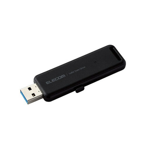 エレコム ELECOM ESD-EMB0500GBK(ブラック) 外付けポータブルSSD 500GB ESDEMB0500GBK エレコム ELECOM ESD-EMB0500GBK(ブラック) 外付けポータブルSSD 500GB ESDEMB0500GBK