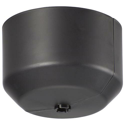 オーム電機(OHM) HS-LSC60-K 黒 開閉式シーリングカバー 照明用 角丸兼用 09-2294