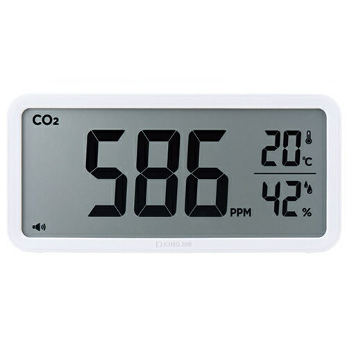 キングジム KING JIM CD100 ザラージ CO2モニター CD100