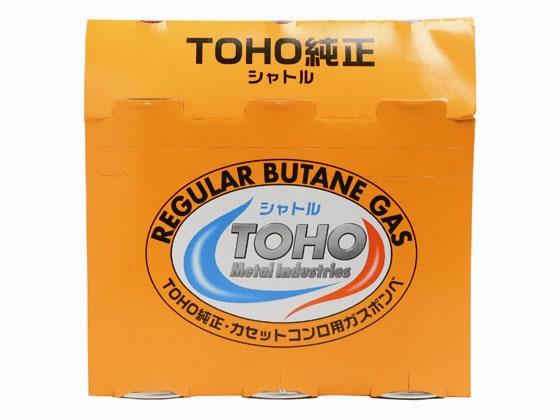 東邦金属 シャトルカセットボンベ3本入 16パック[代引不可]