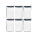 OXO オクソー グッドグリップス ポップコンテナレクタングルショート6ピースセット 11383200
