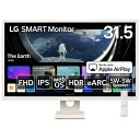 LGGNgjNX LG 32SR50F-W LG SMART Monitor 31.5^ tHDwebOSڃfBXvC 32SR50F-W