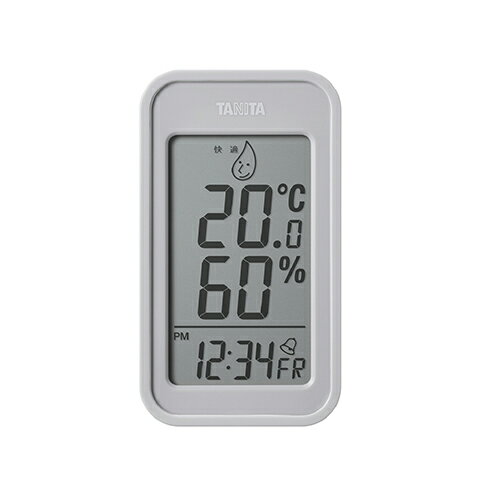 タニタ(TANITA) TT-589-GY(ウォームグレー) デジタル温湿度計 タニタ(TANITA) TT-589-GY(ウォームグレー) デジタル温湿度計