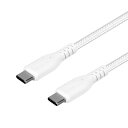 オウルテック OWLTECH OWL-CBA4CC10-WH ホワイト PD60W充電/データ転送 Type-C to Type-Cケーブル 1m OWLCBA...