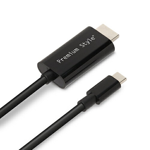 PGA PG-SUCTV2MBK HDMI�ߥ顼��󥰥����֥� USB Type-C 2m PGSUCTV2MBK