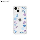 グルマンディーズ gourmandis SWC-17BP(ブルー&パープル) SHOWCASE+ iPhone 15 / 14 / 13 対応 ケース SWC17BP
