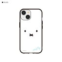 グルマンディーズ gourmandis MF-437A(フェイス) ミッフィー IIIIfit iPhone15 / 14 / 13 対応 ケース MF437A