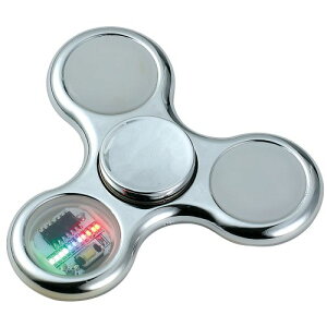 アーテック フラッシュスピナー シルバー 11784 光るおもちゃ ライト 夏休み 夏祭り お祭り イベント ハンドスピナー