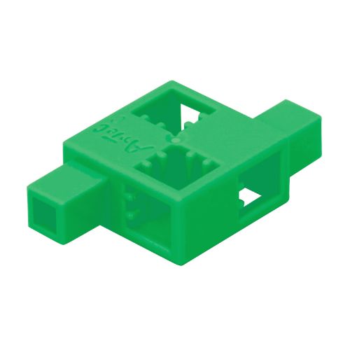 樂天商城 - アーテック Artecブロック ハーフD 緑8pcsセット 76508 おもちゃ 玩具 知育 学習 室内 遊び ブロック 部品 パズル 創造力 子ども
