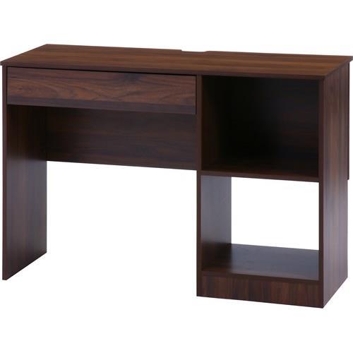 不二貿易 【組立品】EZBO 工具不要片袖デスク MBR ミディアムブラウン 99395 不二貿易 【組立品】EZBO 工具不要片袖デスク MBR ミディアムブラウン 99395
