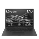 LGエレクトロニクス LG 17Z90SP-MA78J LG gram Pro 17型 Core Ultra 7/16GB/1TB オブシディアンブラック 17Z90SP-MA78J
