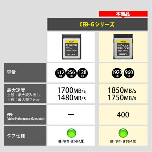 ソニー SONY CEB-G1920T CFe...の紹介画像3