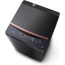 【設置+リサイクル+長期保証】アイリスオーヤマ(Iris Ohyama) IAW-T605BL-B(ブラック) 全自動洗濯機 6.0kg