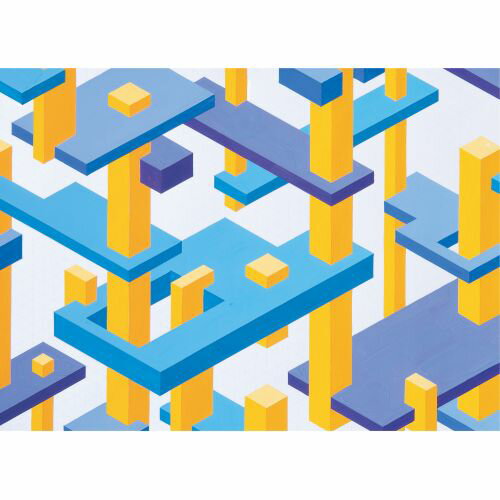 アーテック 斜方眼シートA4 (10枚組) 13144 美術　等角投影法　イラスト　投影法　アナログ　補助線　用紙　作画　中学　高校