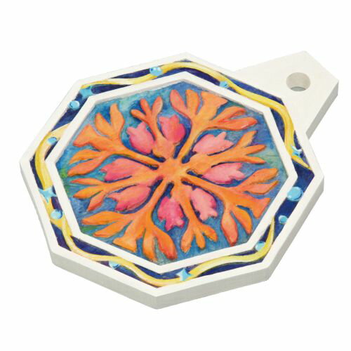 アーテック 木彫八角なべしきA 13523 なべしき　鍋敷き　木彫材　彫刻　デザイン　美術　図工　工作　..