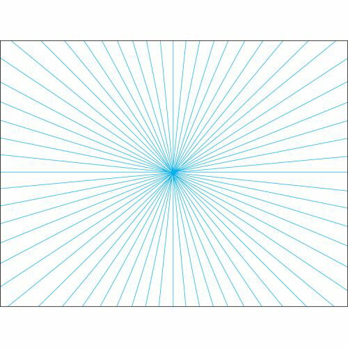 アーテック 一点透視シートB3 10枚組 13015 美術　一点透視　イラスト　透視法　アナログ　補助線　用紙　作画　中学　高校