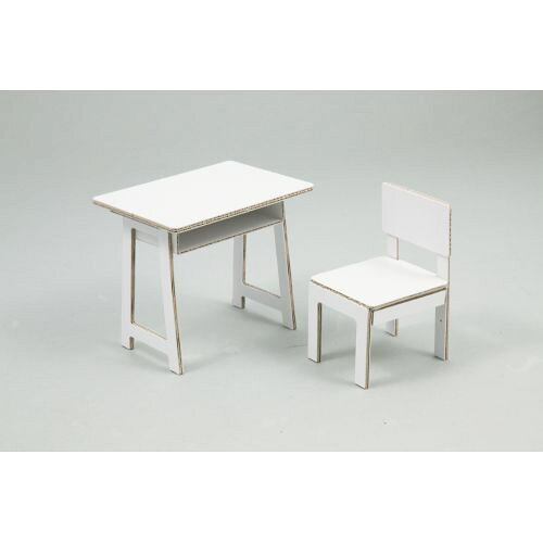 アーテック 机と椅子ジオラマベース 硬質紙製 13430 立体アート ジオラマ 3D 空間 デザイン 美術 自由工作 オリジナル 手作り クラフト
