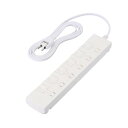 エレコム(ELECOM) T-KF07-2620WH(ホワイト) イージーリリース6口タップ(2)