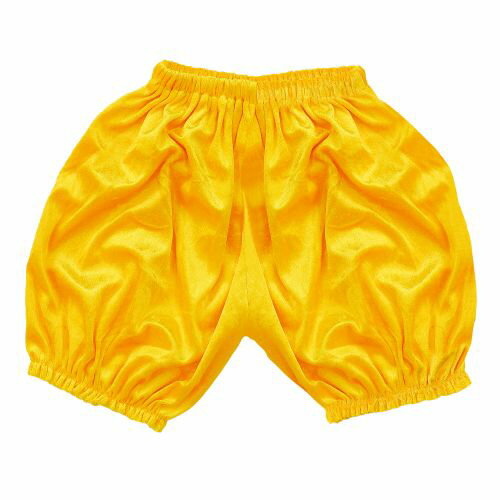 アーテック ベロアかぼちゃパンツ Jサイズ 黄 18299 発表会 学芸会 お遊戯会 劇 園 学校 素材 衣装 装飾 ダンス ベロア パンツ